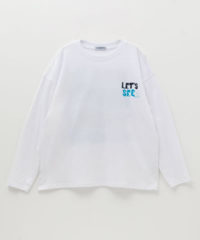 T-GRAPHICS  ストリート長袖Tシャツ キッズ ネコポス 対応商品