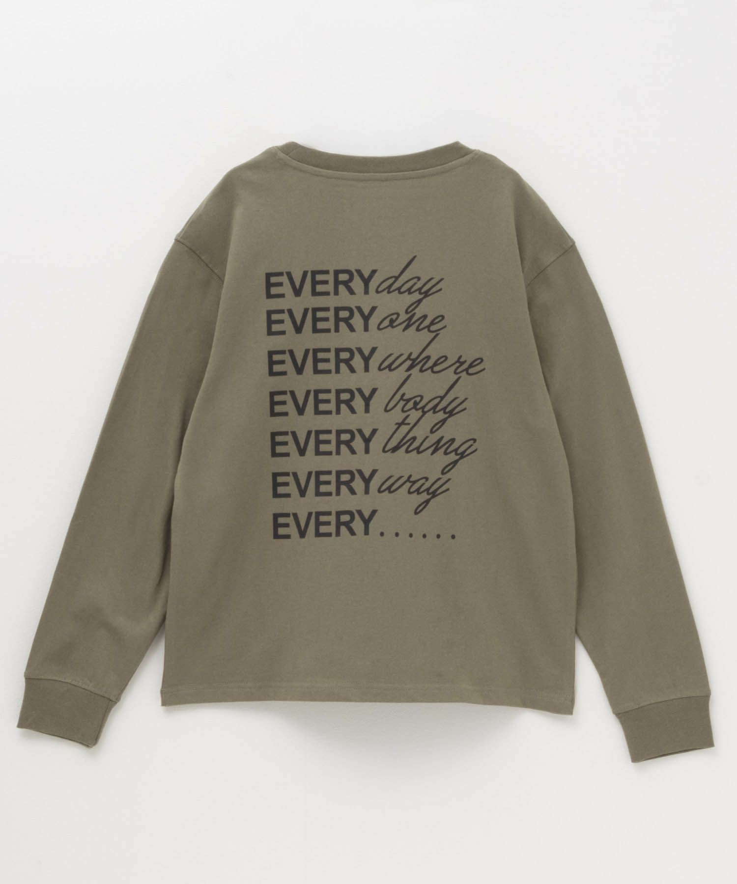 NAVY USコットン プリント長袖Tシャツ キッズ ネコポス 対応商品