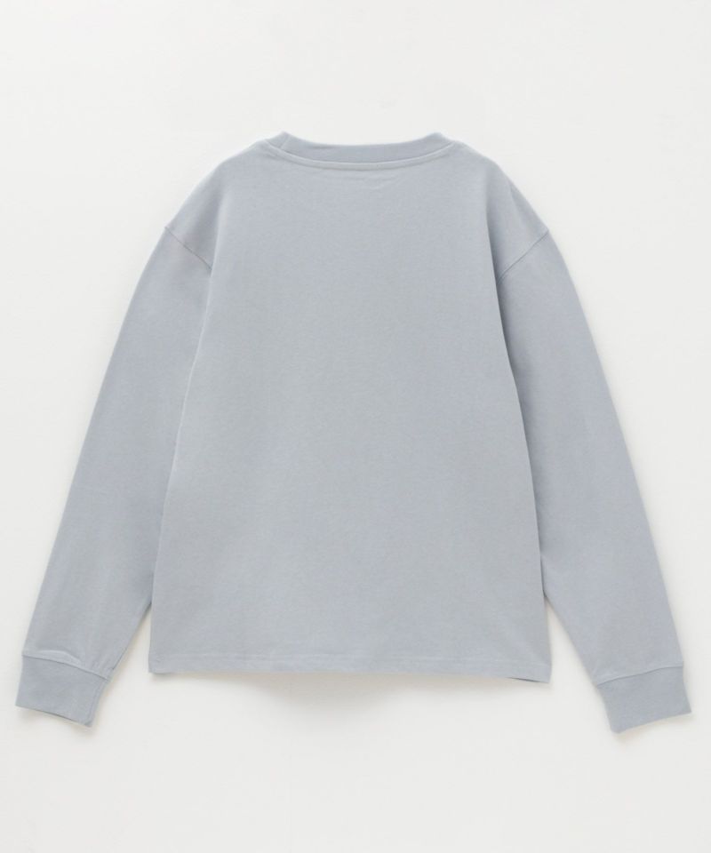 NAVY  USコットン プリント長袖Tシャツ キッズ メール便 対応商品商品画像-6