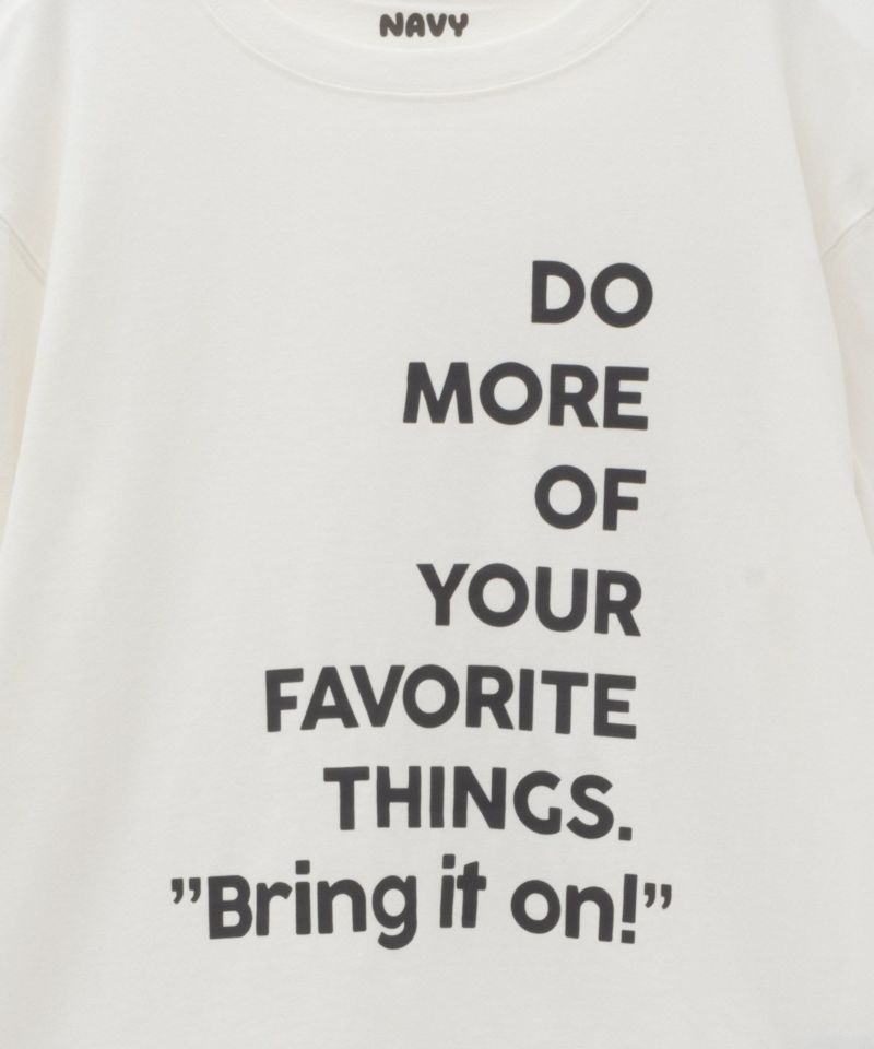 NAVY  USコットン プリント長袖Tシャツ キッズ メール便 対応商品商品画像-9