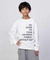 NAVY  USコットン プリント長袖Tシャツ キッズ メール便 対応商品商品サムネイル-15