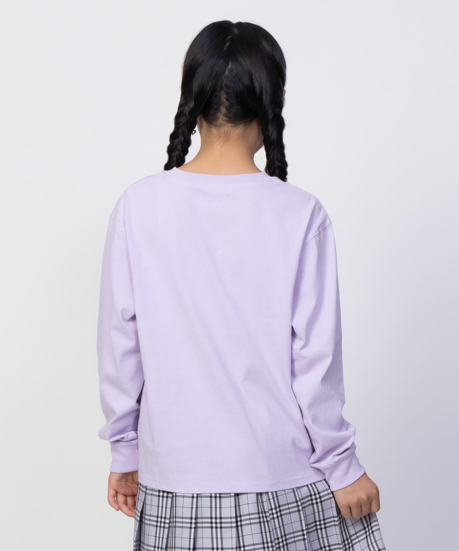 NAVY USコットン プリント長袖Tシャツ キッズ ネコポス 対応商品