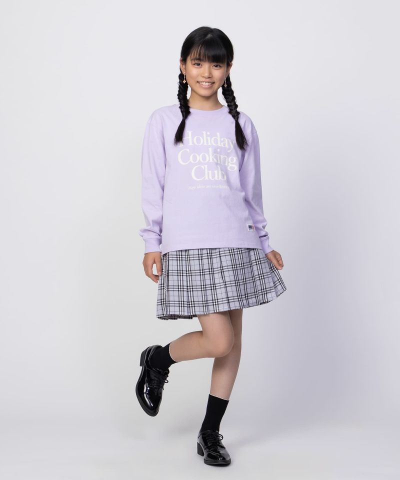 NAVY  USコットン プリント長袖Tシャツ キッズ メール便 対応商品商品画像-38