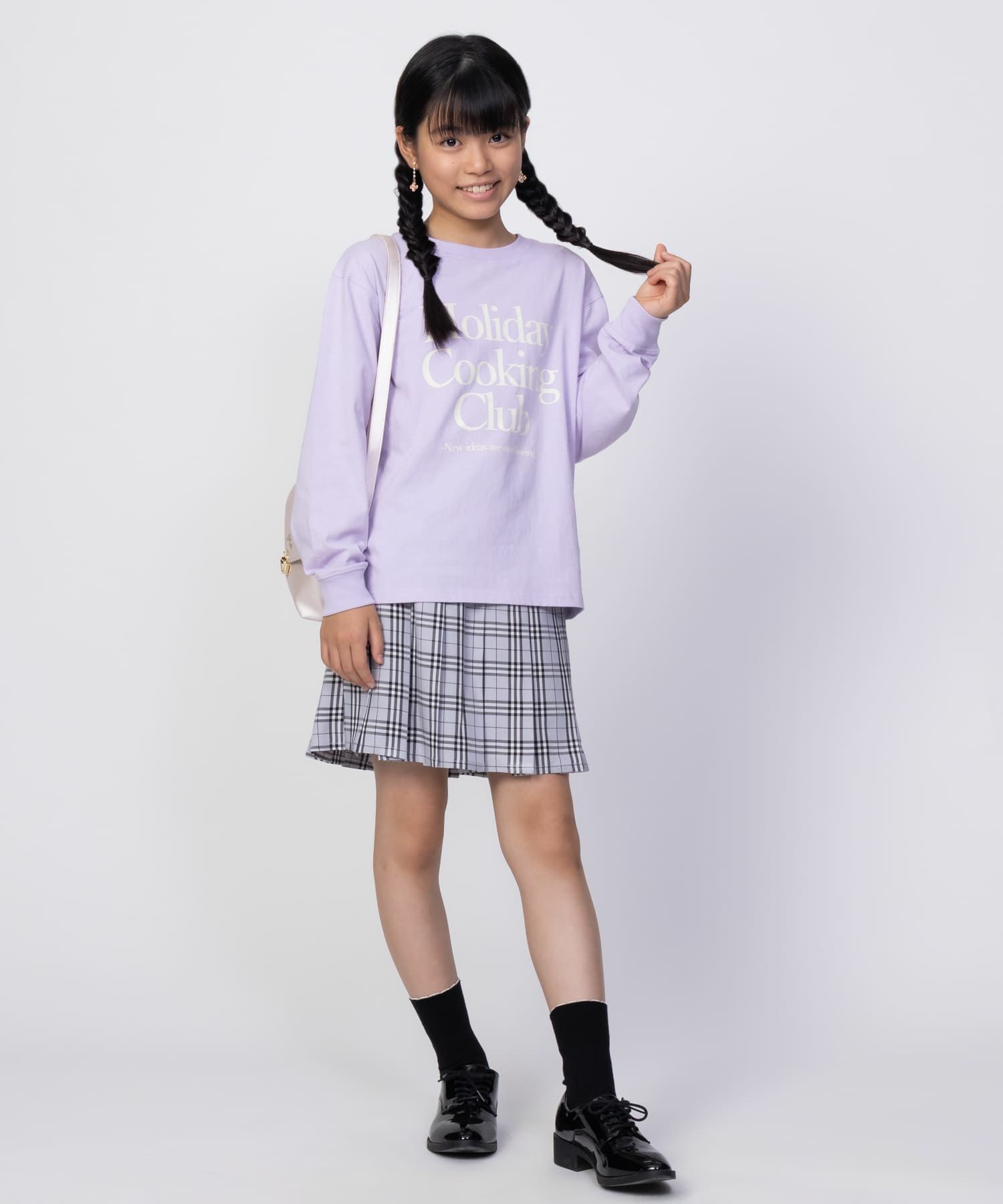 NAVY USコットン プリント長袖Tシャツ キッズ ネコポス 対応商品