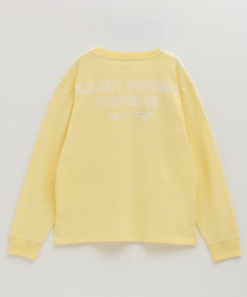 NAVY  USコットン 刺繍長袖Tシャツ キッズ ネコポス 対応商品商品画像-2