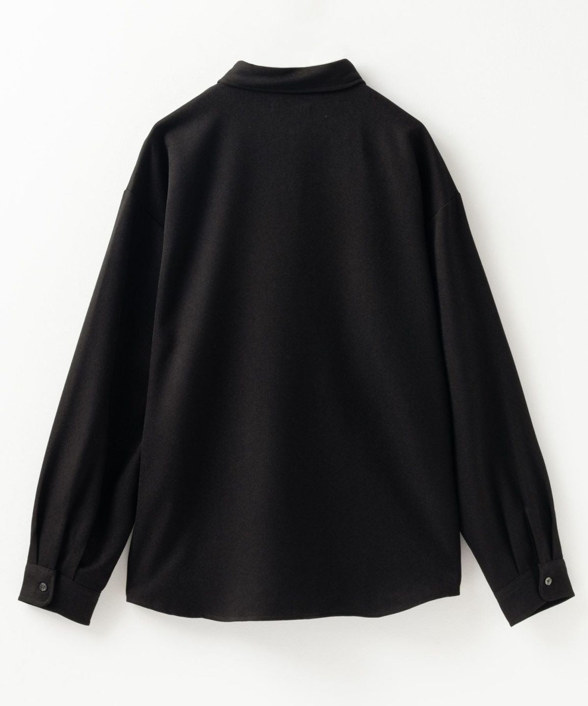 URBAN COLLECTION ウール調切替シャツ メンズ