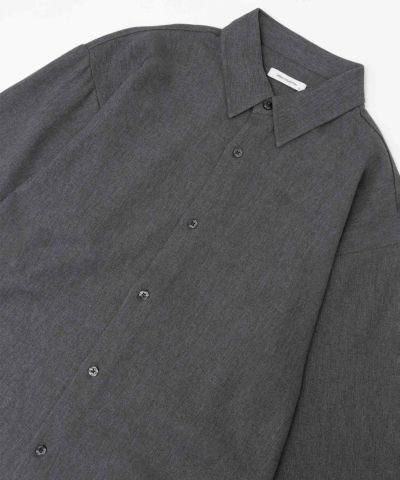 URBAN COLLECTION ウール調シャツ メンズ