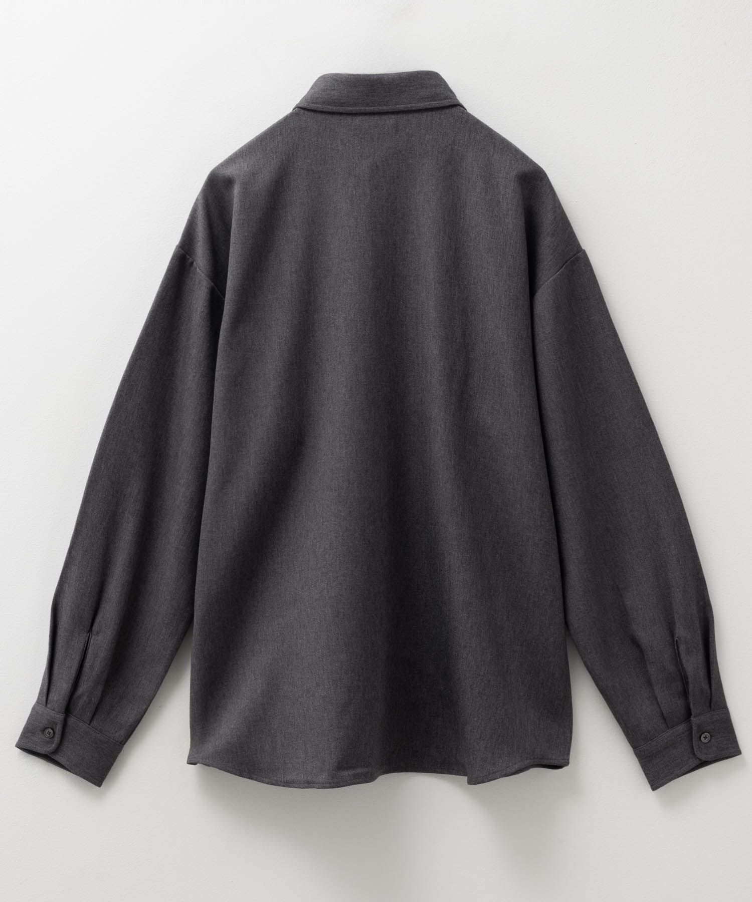 URBAN COLLECTION ウール調シャツ メンズ