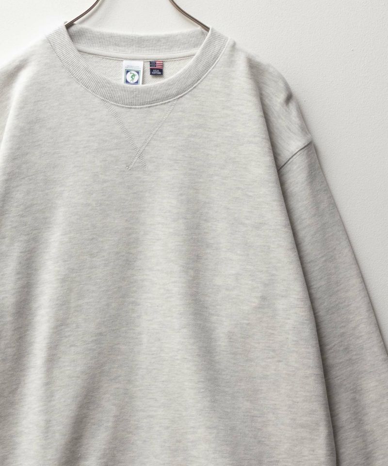 DISCUS  裏毛スウェットクルーネック メンズ商品画像-7