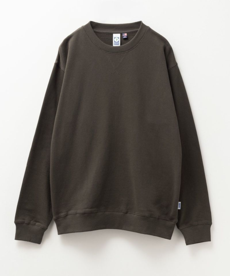 DISCUS 裏毛スウェットクルーネック メンズ商品画像-10