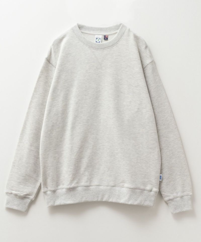 DISCUS  裏毛スウェットクルーネック メンズ商品画像-12