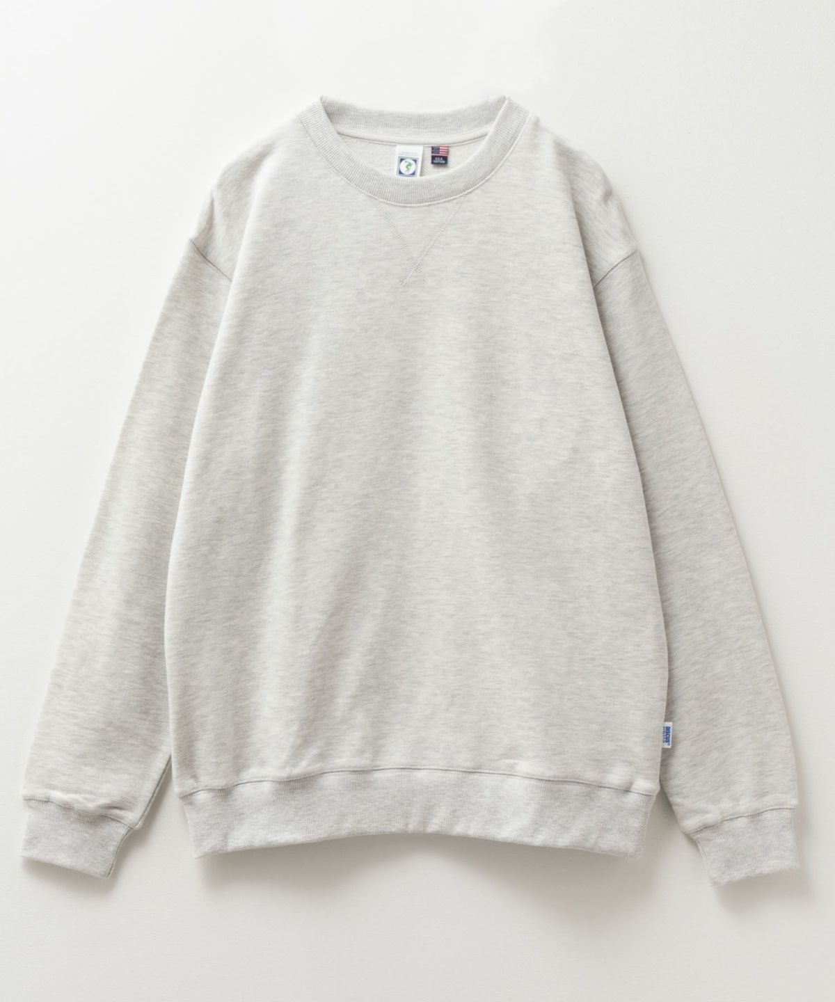 DISCUS 裏毛スウェットクルーネック メンズ