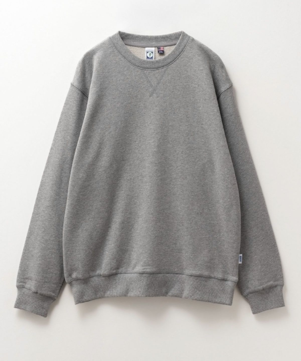 DISCUS 裏毛スウェットクルーネック メンズ