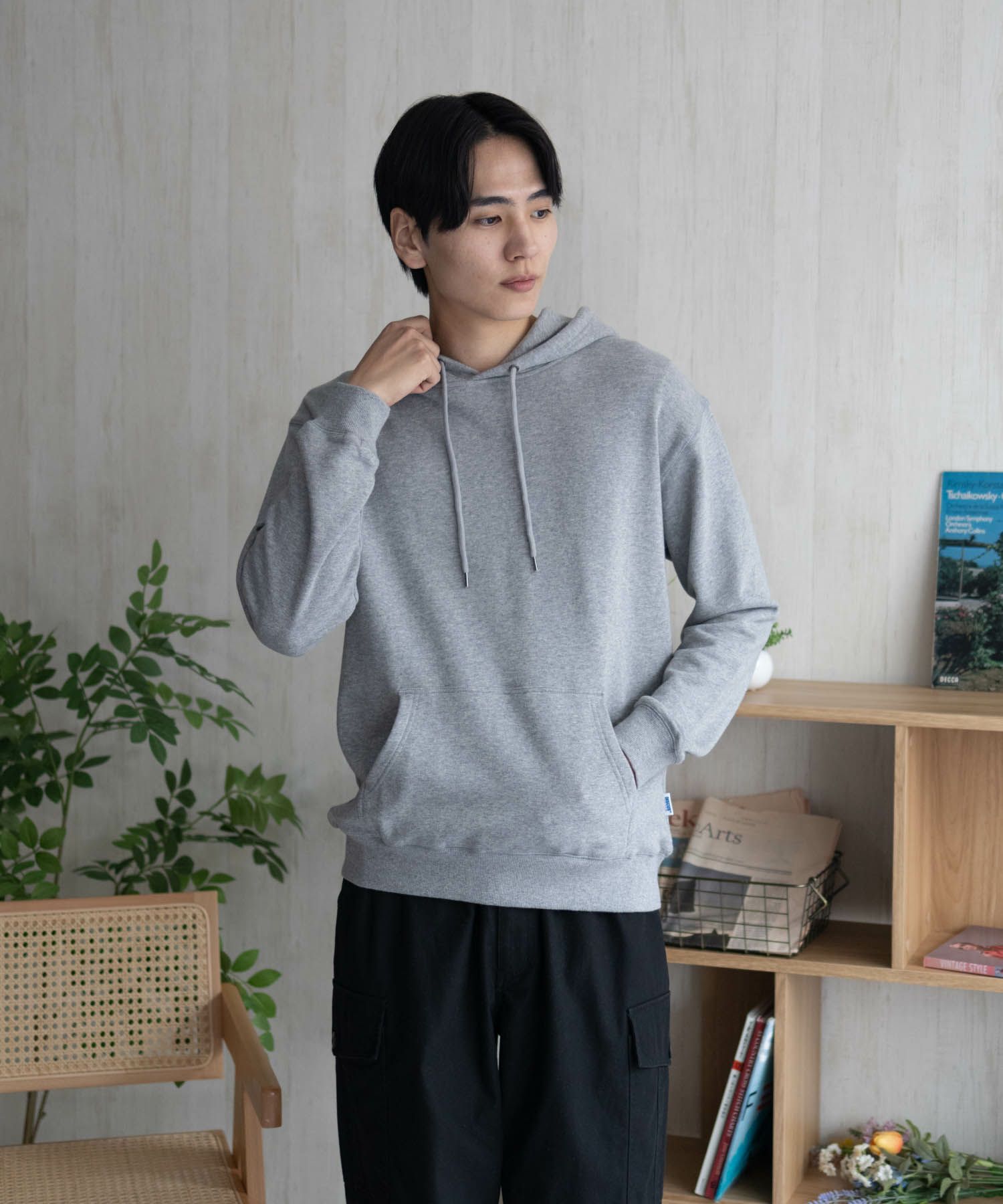 DISCUS  裏毛スウェットパーカー メンズ商品サムネイル-1