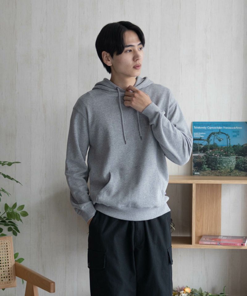 DISCUS 裏毛スウェットパーカー メンズ商品画像-3