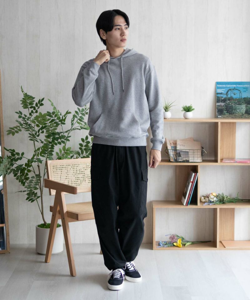 DISCUS  裏毛スウェットパーカー メンズ商品画像-4