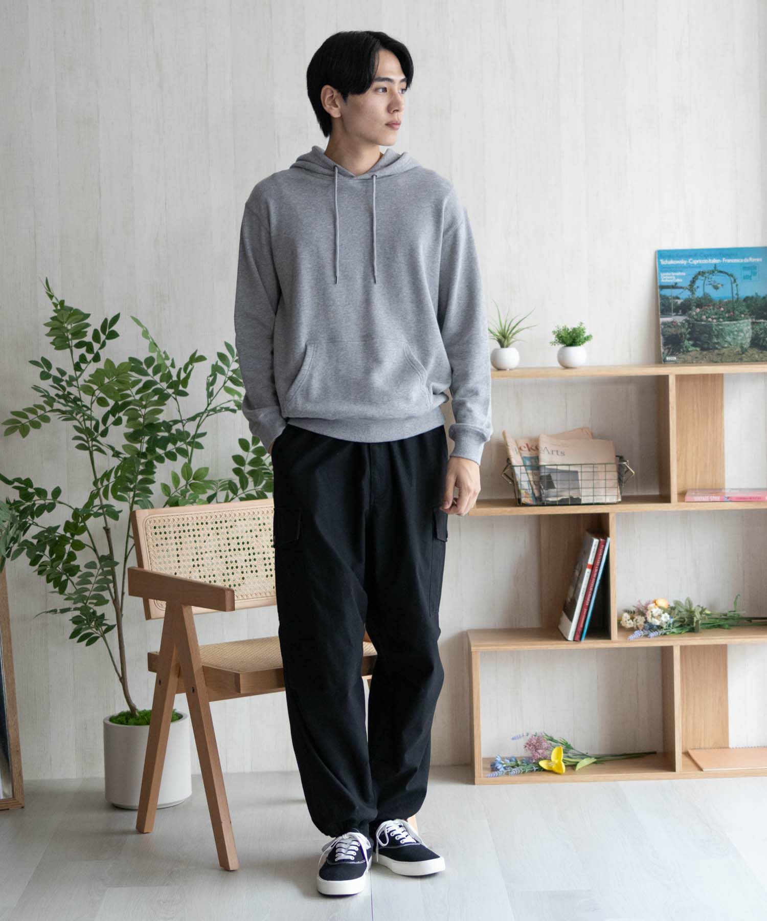 DISCUS 裏毛スウェットパーカー メンズ