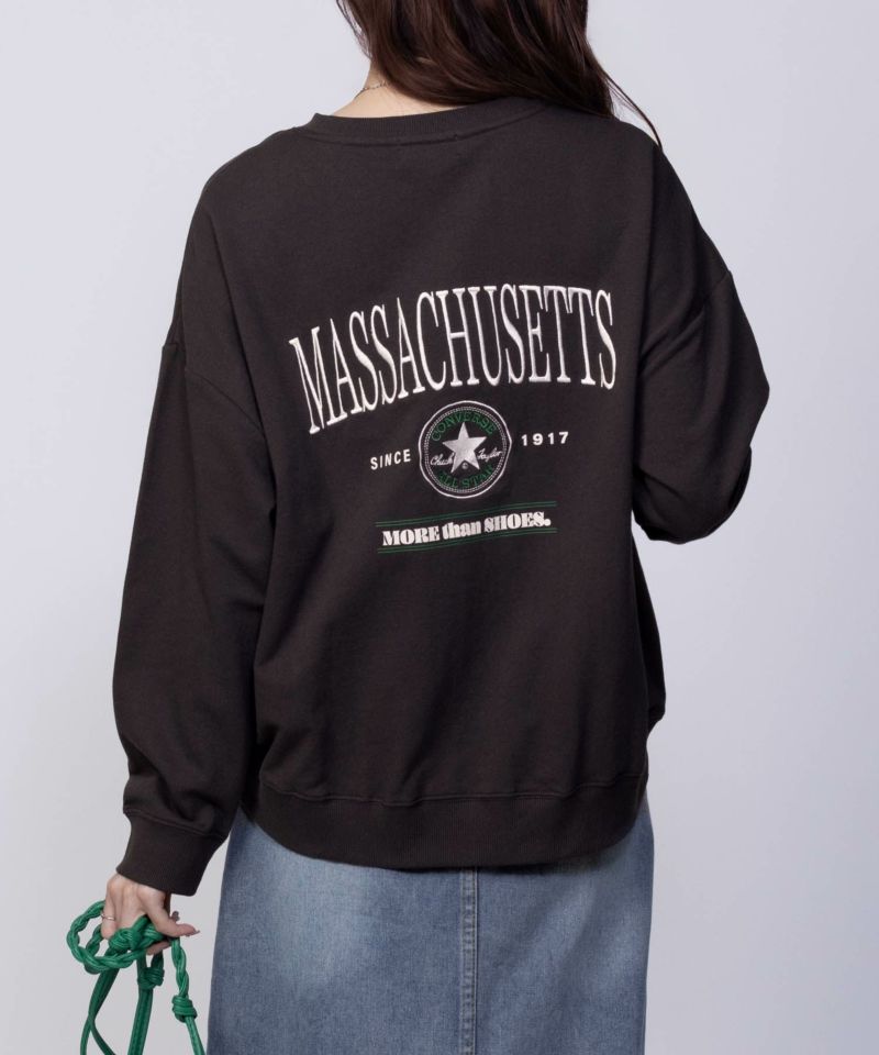 CONVERSE  エンブレムミニ裏毛トレーナー レディース商品画像-11