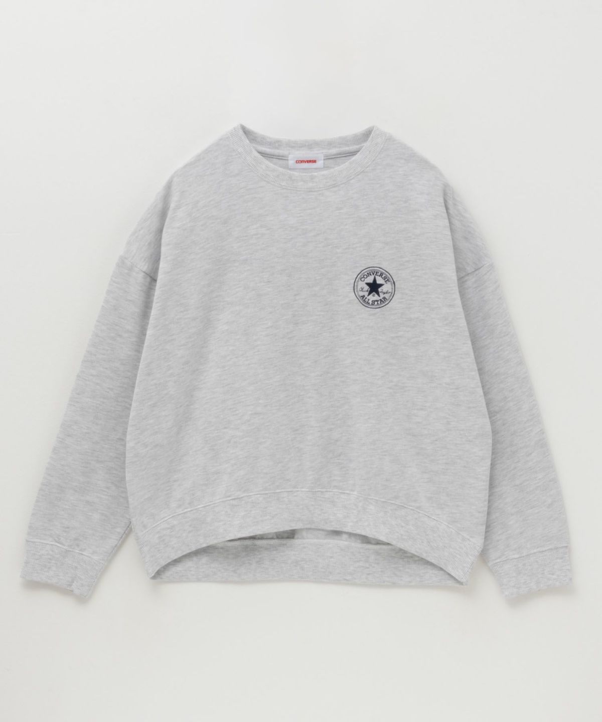 CONVERSE エンブレムミニ裏毛トレーナー レディース