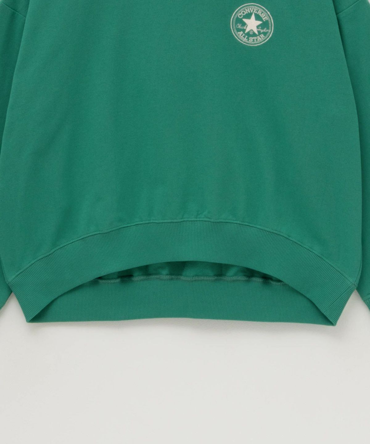 CONVERSE エンブレムミニ裏毛トレーナー レディース