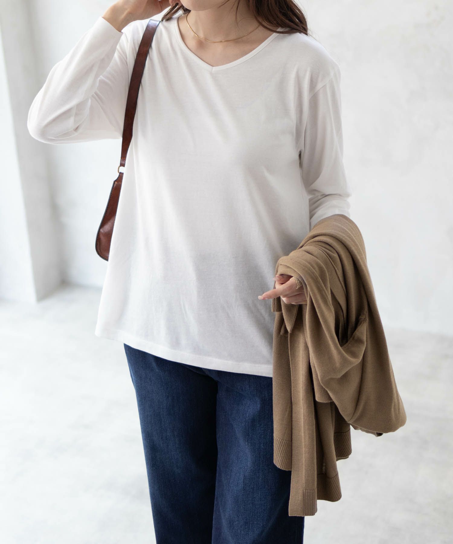 NAVY ロングトッパーアンサンブル レディース