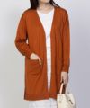 NAVY ロングトッパーアンサンブル レディース