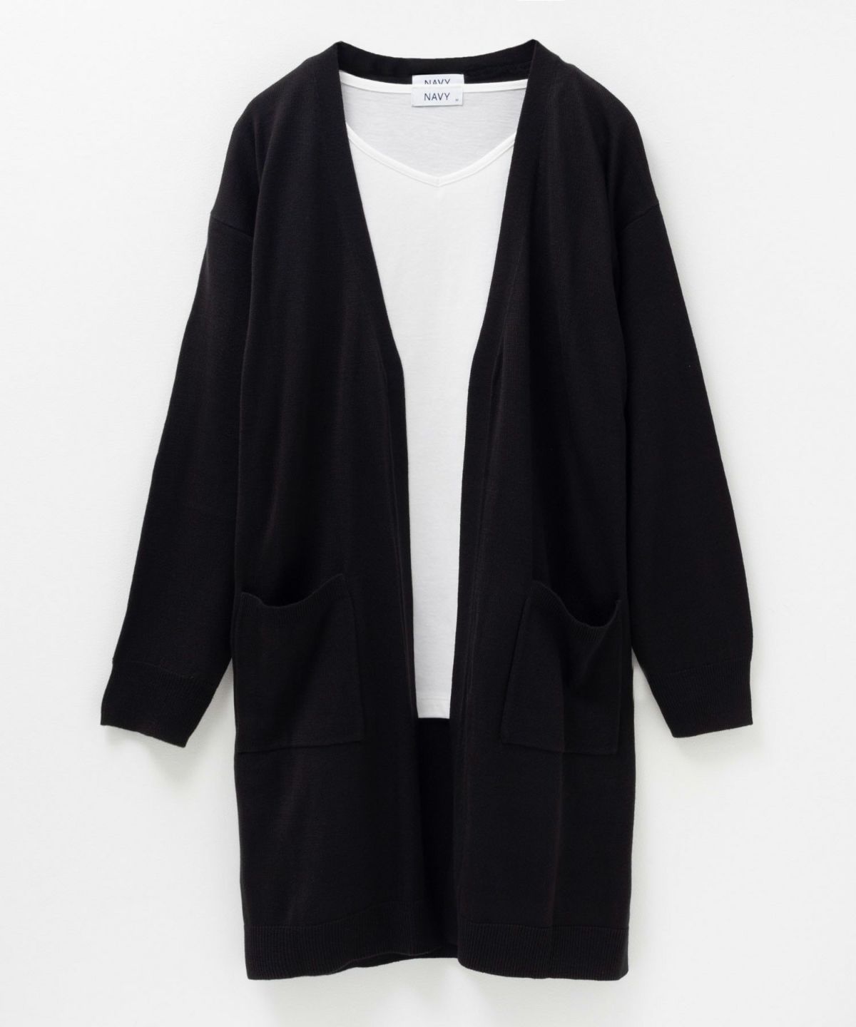 NAVY ロングトッパーアンサンブル レディース