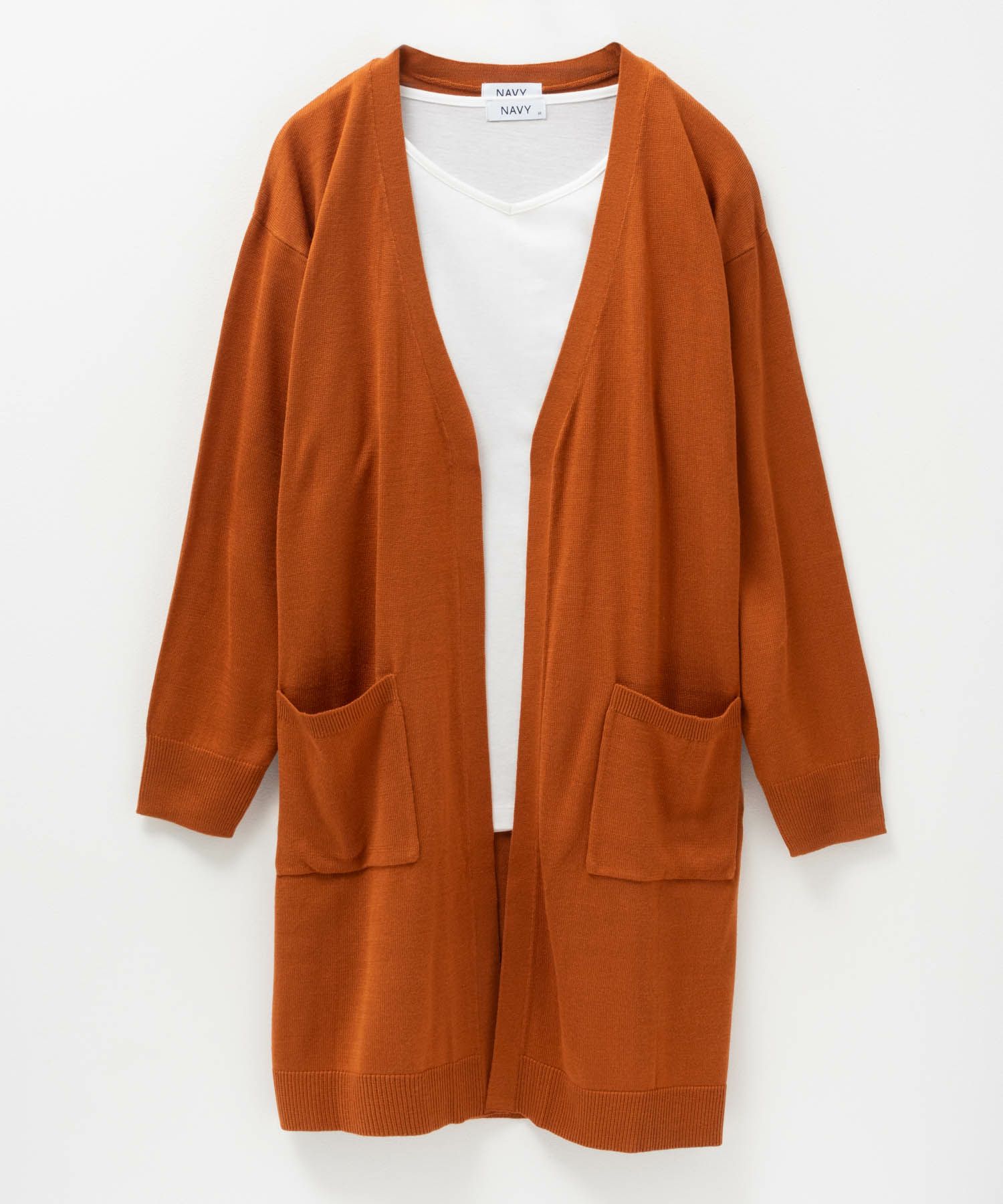 NAVY ロングトッパーアンサンブル レディース