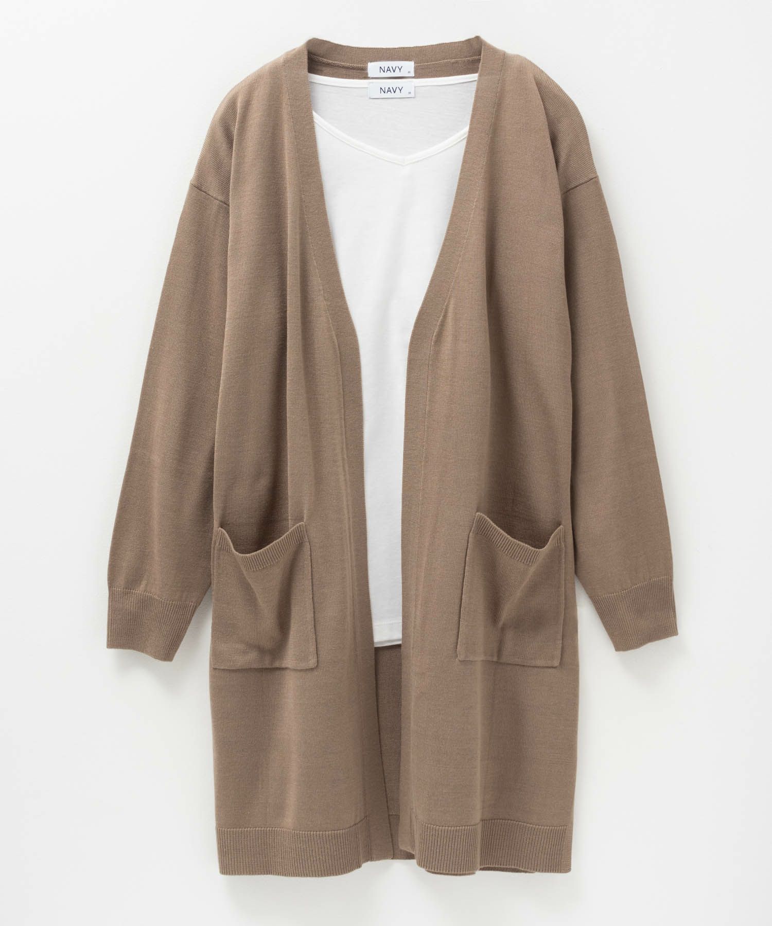 NAVY ロングトッパーアンサンブル レディース