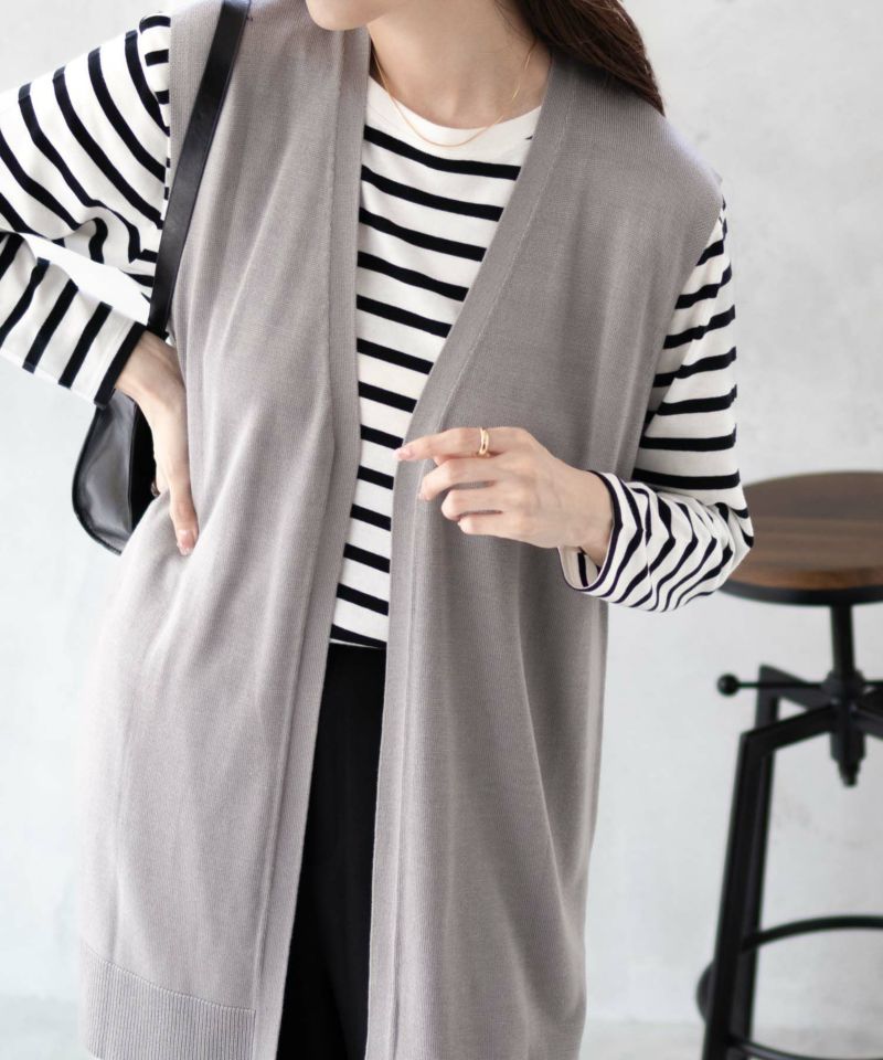 [さらに50%OFF]nAvy ロングジレアンサンブル レディース商品画像-5