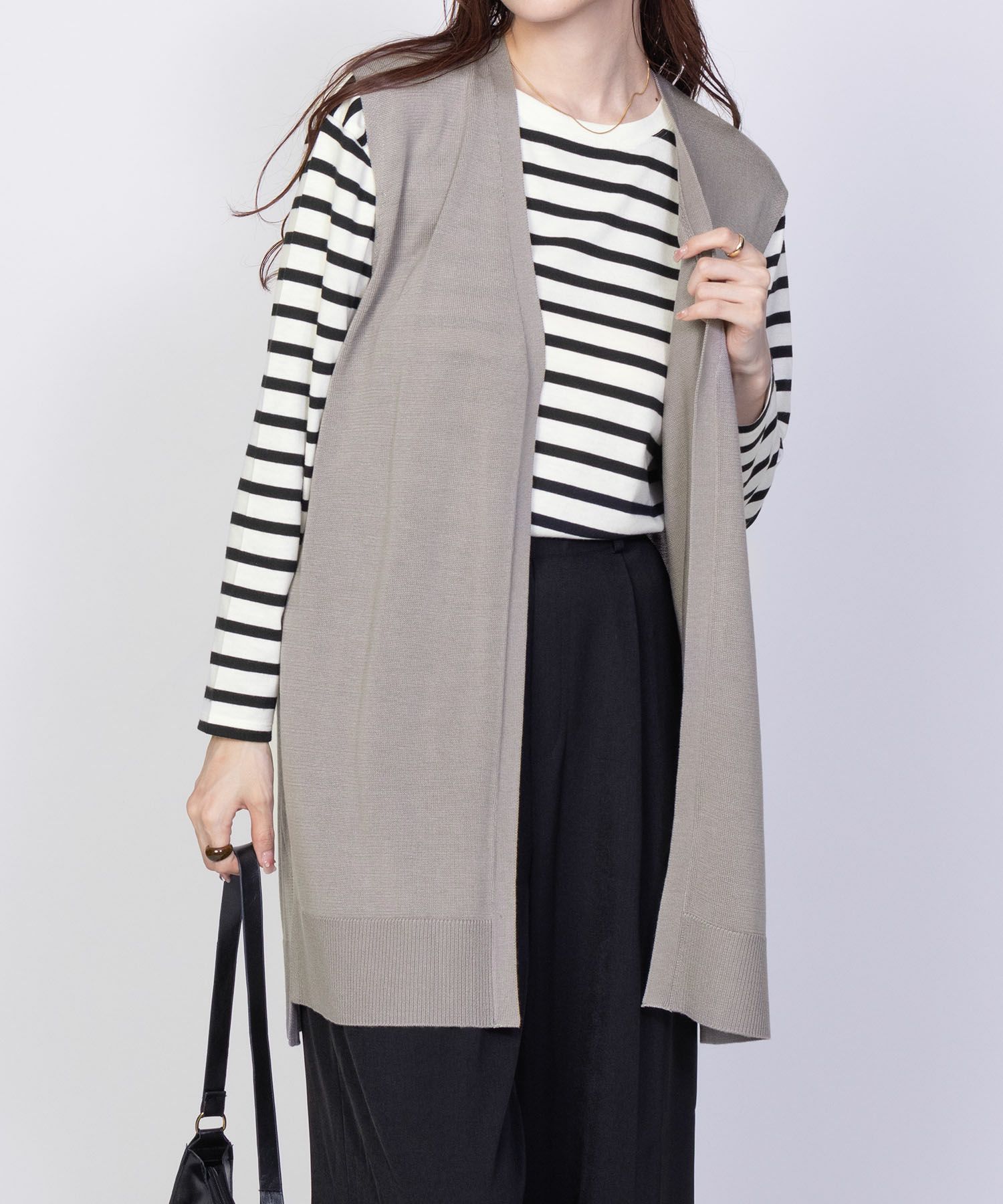 [さらに50%OFF]nAvy ロングジレアンサンブル レディース商品画像-7