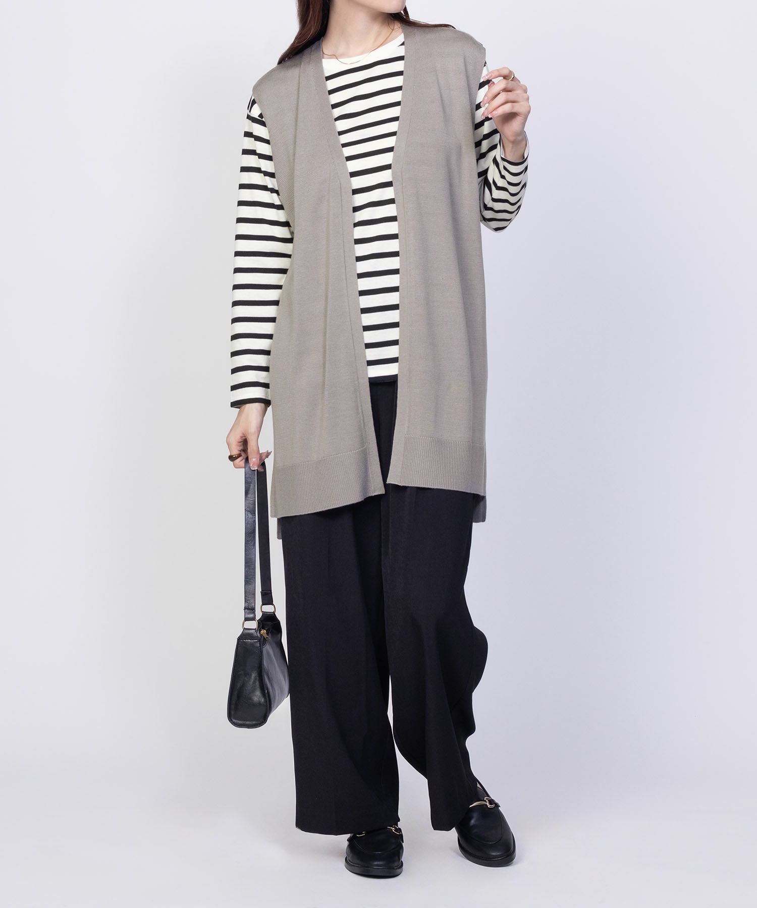 [さらに50%OFF]nAvy ロングジレアンサンブル レディース商品画像-9