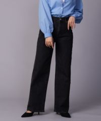 AVY 毎日はきたくなるデニム「マイデニ」 ワイドパンツ レディース