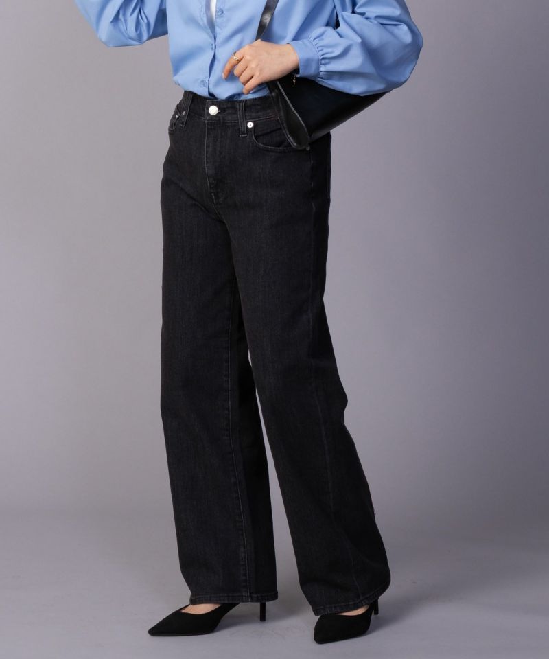 nAvy 毎日はきたくなるデニム「マイデニ」 ワイドパンツ レディース商品画像-5