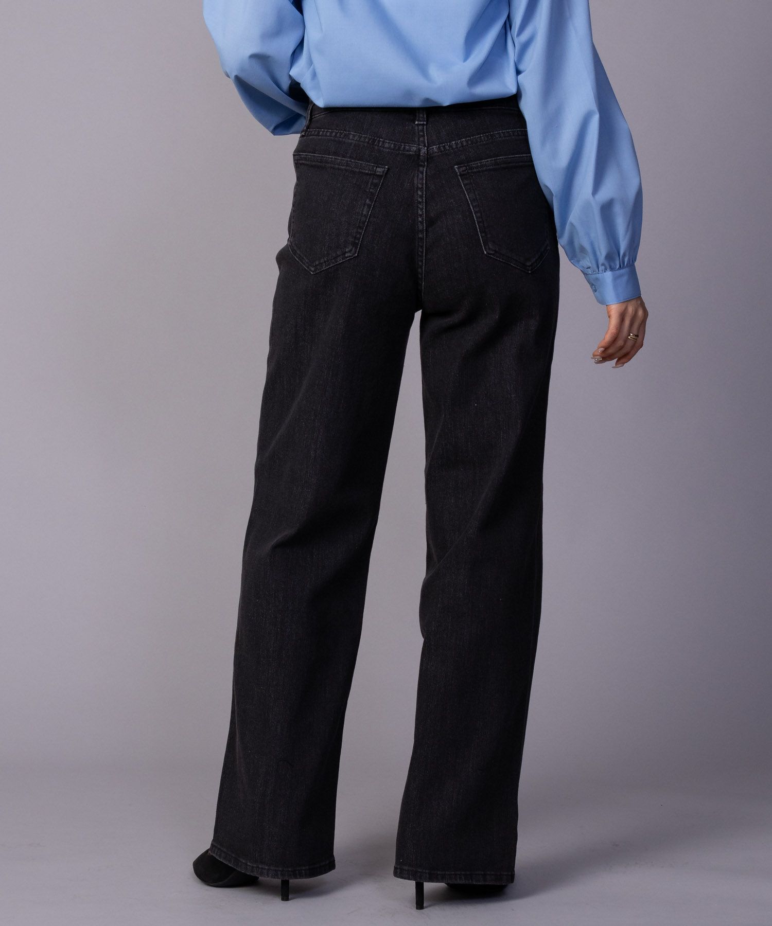 AVY 毎日はきたくなるデニム「マイデニ」 ワイドパンツ レディース