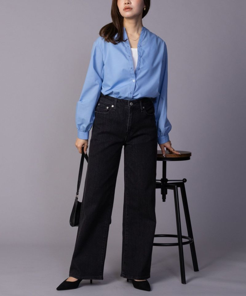 nAvy 毎日はきたくなるデニム「マイデニ」 ワイドパンツ レディース商品画像-9