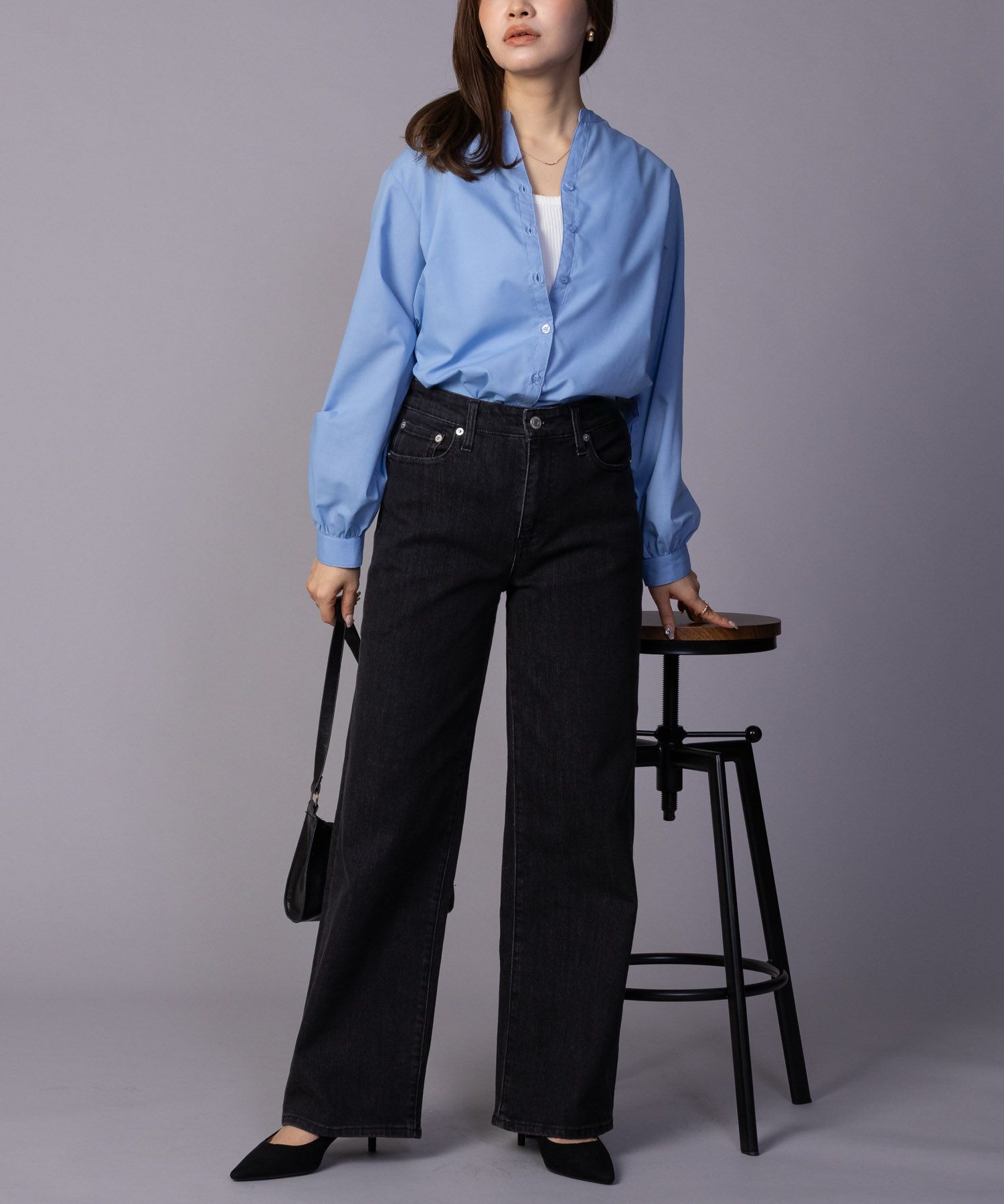 nAvy 毎日はきたくなるデニム「マイデニ」 ワイドパンツ レディース商品画像-9