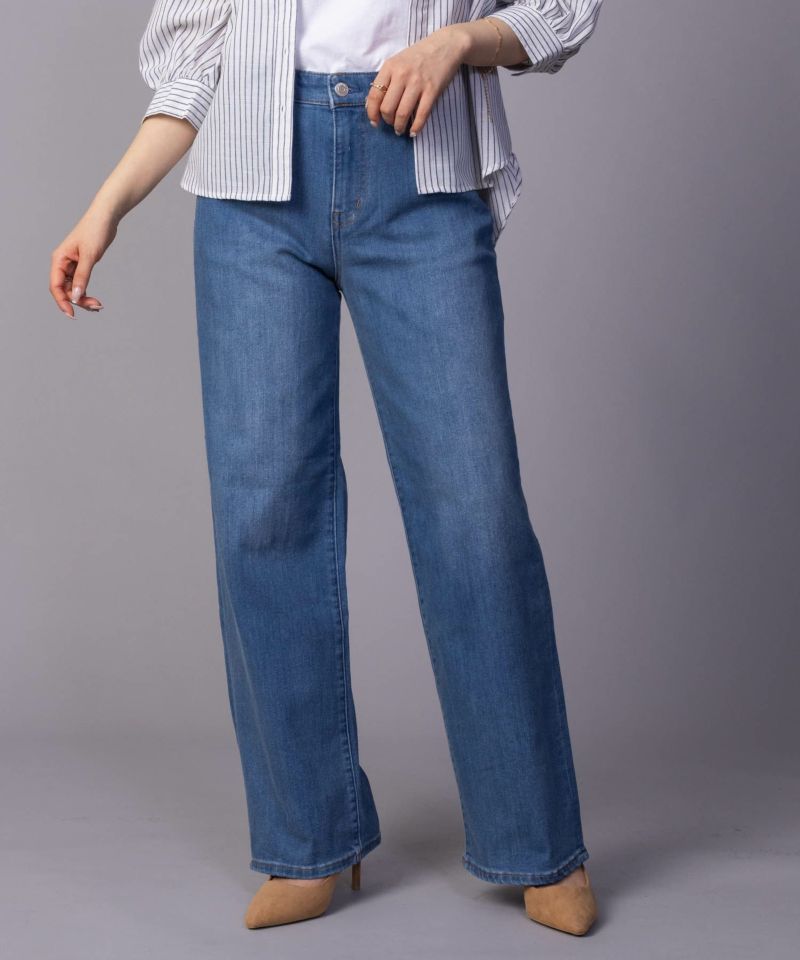 nAvy 毎日はきたくなるデニム「マイデニ」 ワイドパンツ レディース商品画像-13