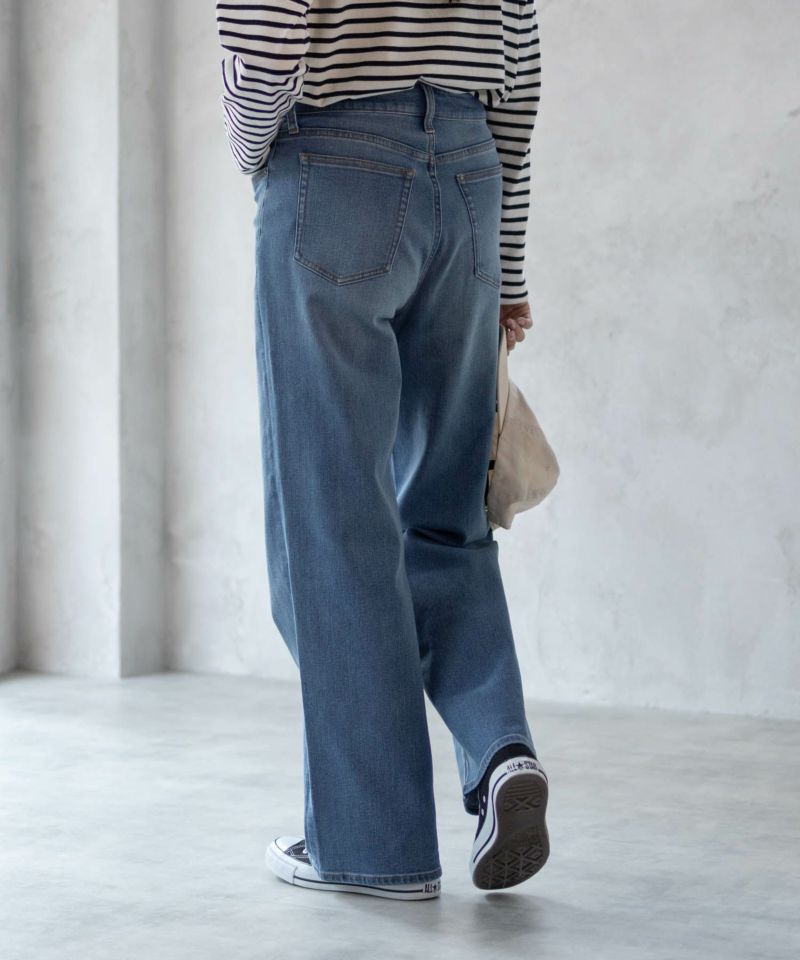 nAvy 毎日はきたくなるデニム「マイデニ」 ワイドパンツ レディース商品画像-20