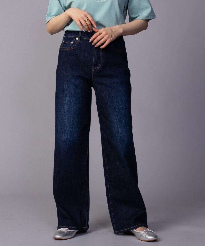 nAvy 毎日はきたくなるデニム「マイデニ」 ワイドパンツ レディース商品画像-21