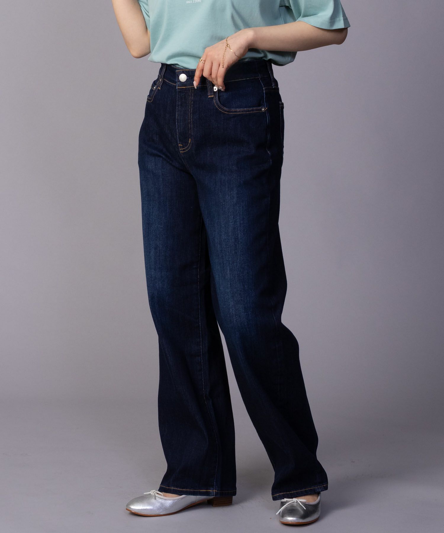 nAvy 毎日はきたくなるデニム「マイデニ」 ワイドパンツ レディース商品画像-22