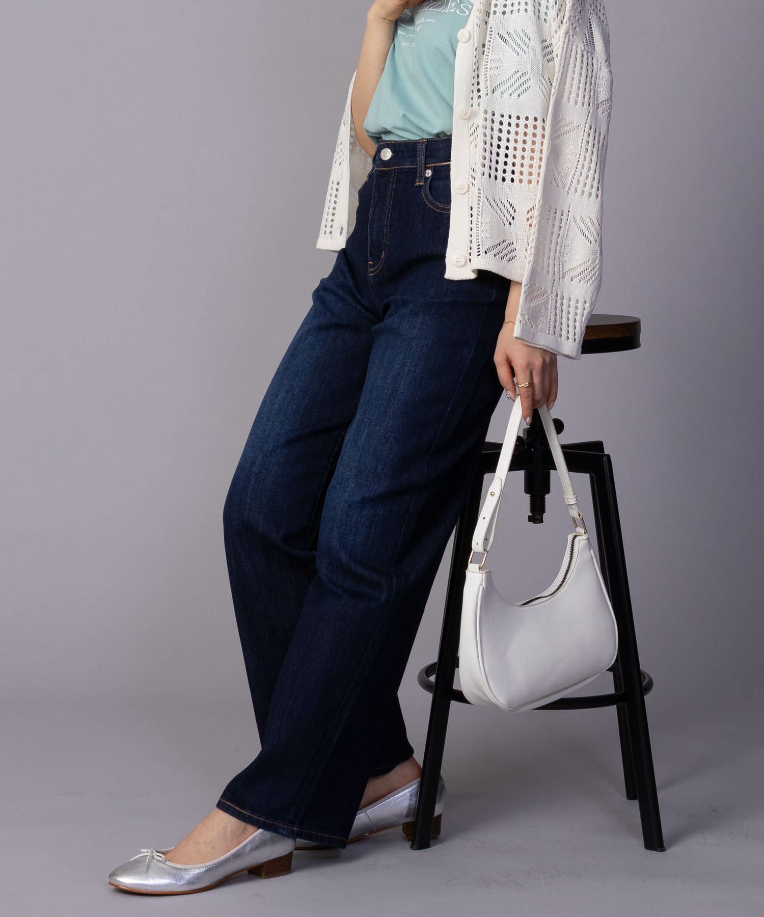 nAvy 毎日はきたくなるデニム「マイデニ」 ワイドパンツ レディース 