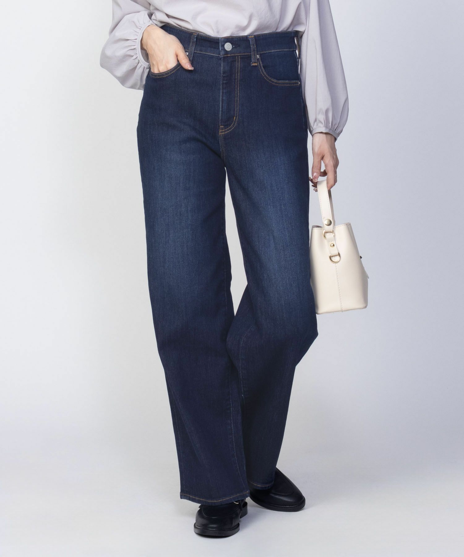 nAvy 毎日はきたくなるデニム「マイデニ」 ワイドパンツ レディース商品サムネイル-25