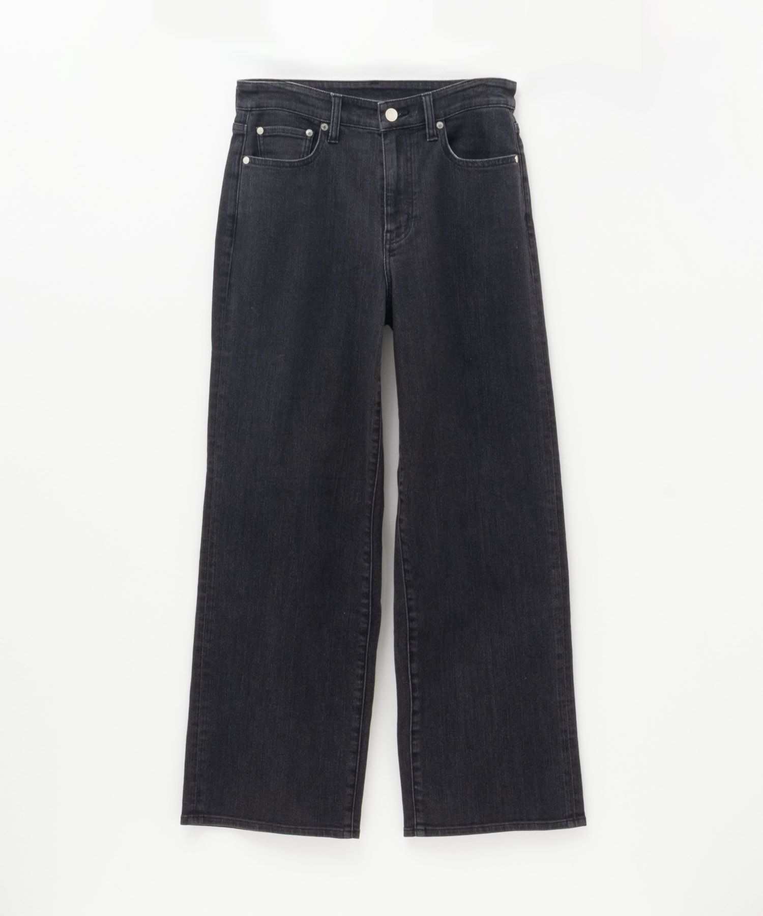 AVY 毎日はきたくなるデニム「マイデニ」 ワイドパンツ レディース