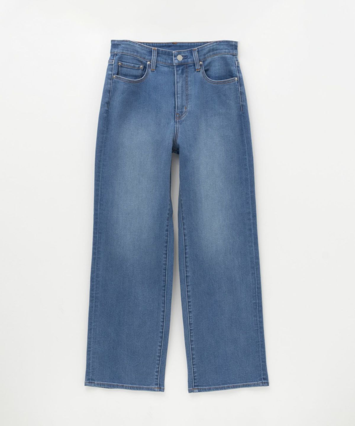 AVY 毎日はきたくなるデニム「マイデニ」 ワイドパンツ レディース