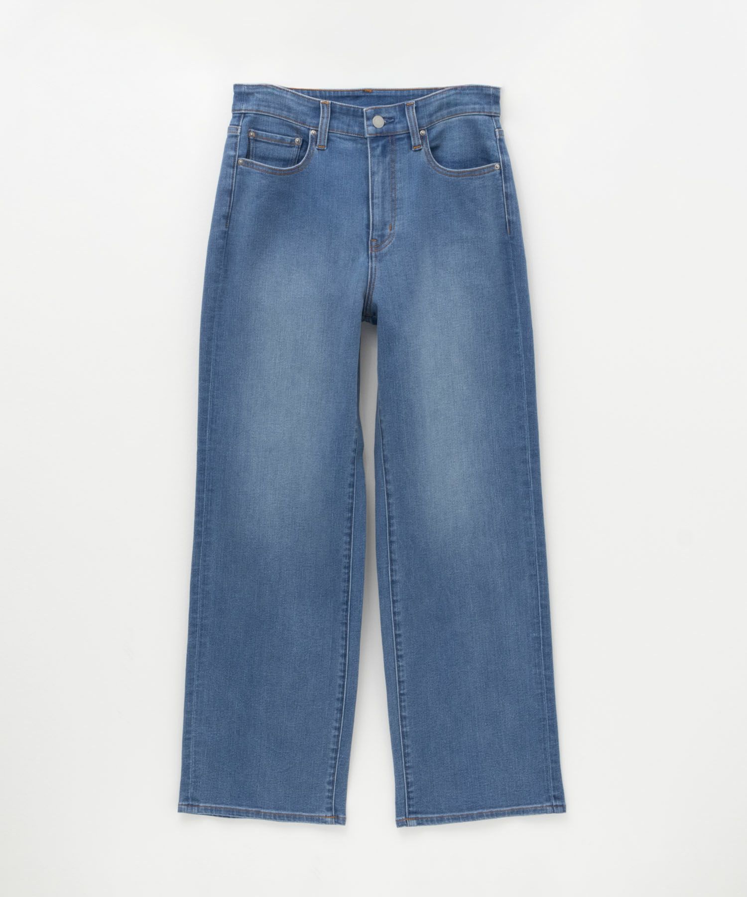 AVY 毎日はきたくなるデニム「マイデニ」 ワイドパンツ レディース