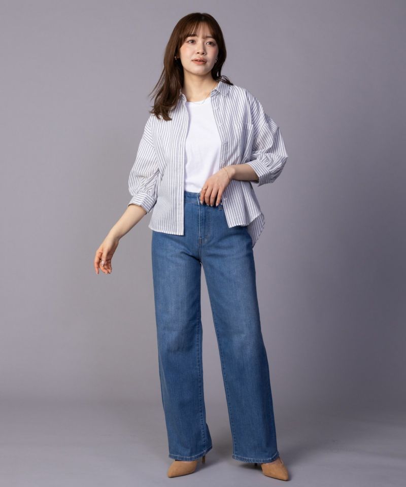 nAvy 毎日はきたくなるデニム「マイデニ」 ワイドパンツ レディース商品画像-39