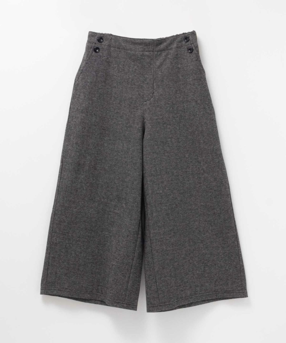 Howdy Marie ニットワイドクロップドパンツ レディース