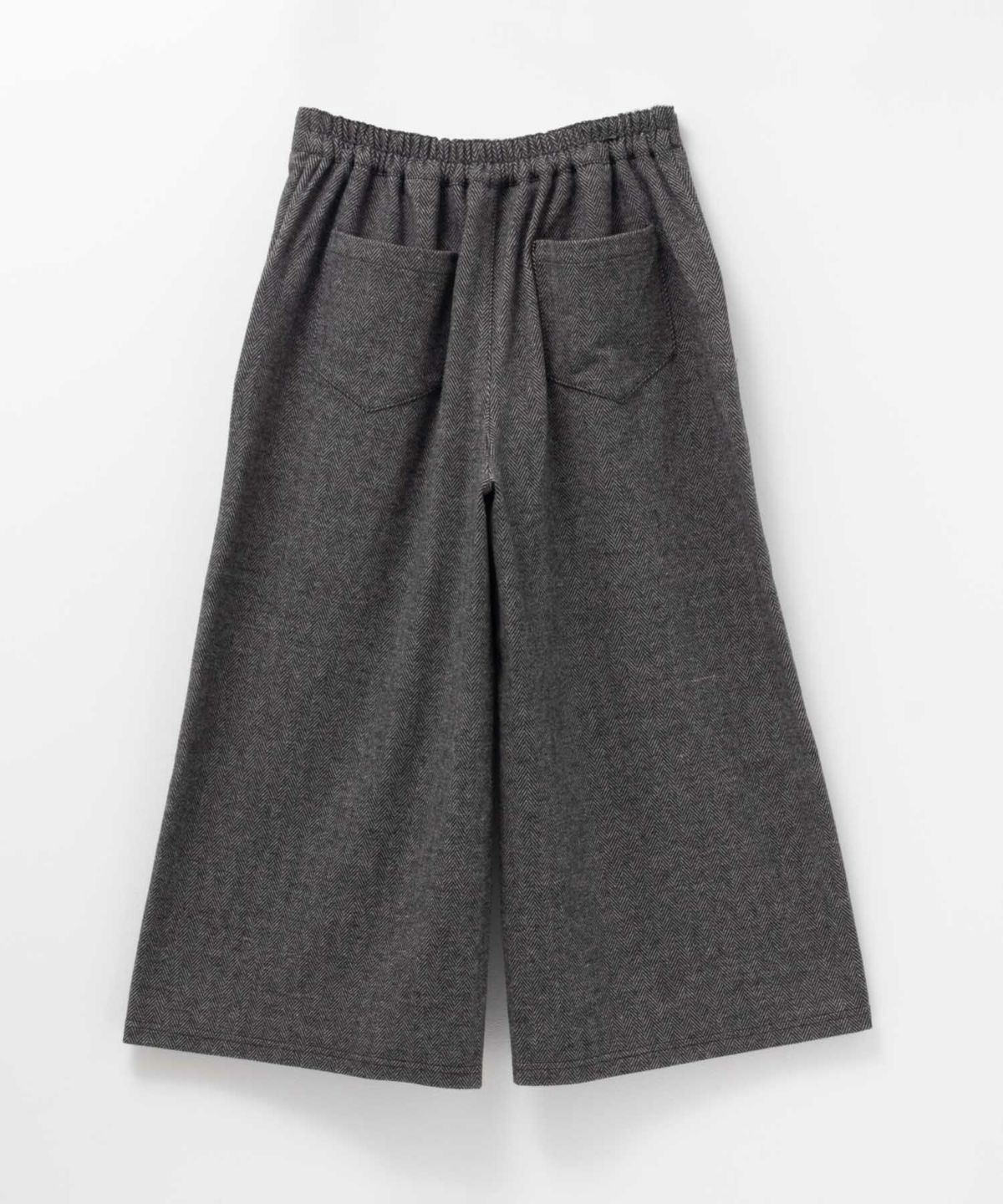 Howdy Marie ニットワイドクロップドパンツ レディース