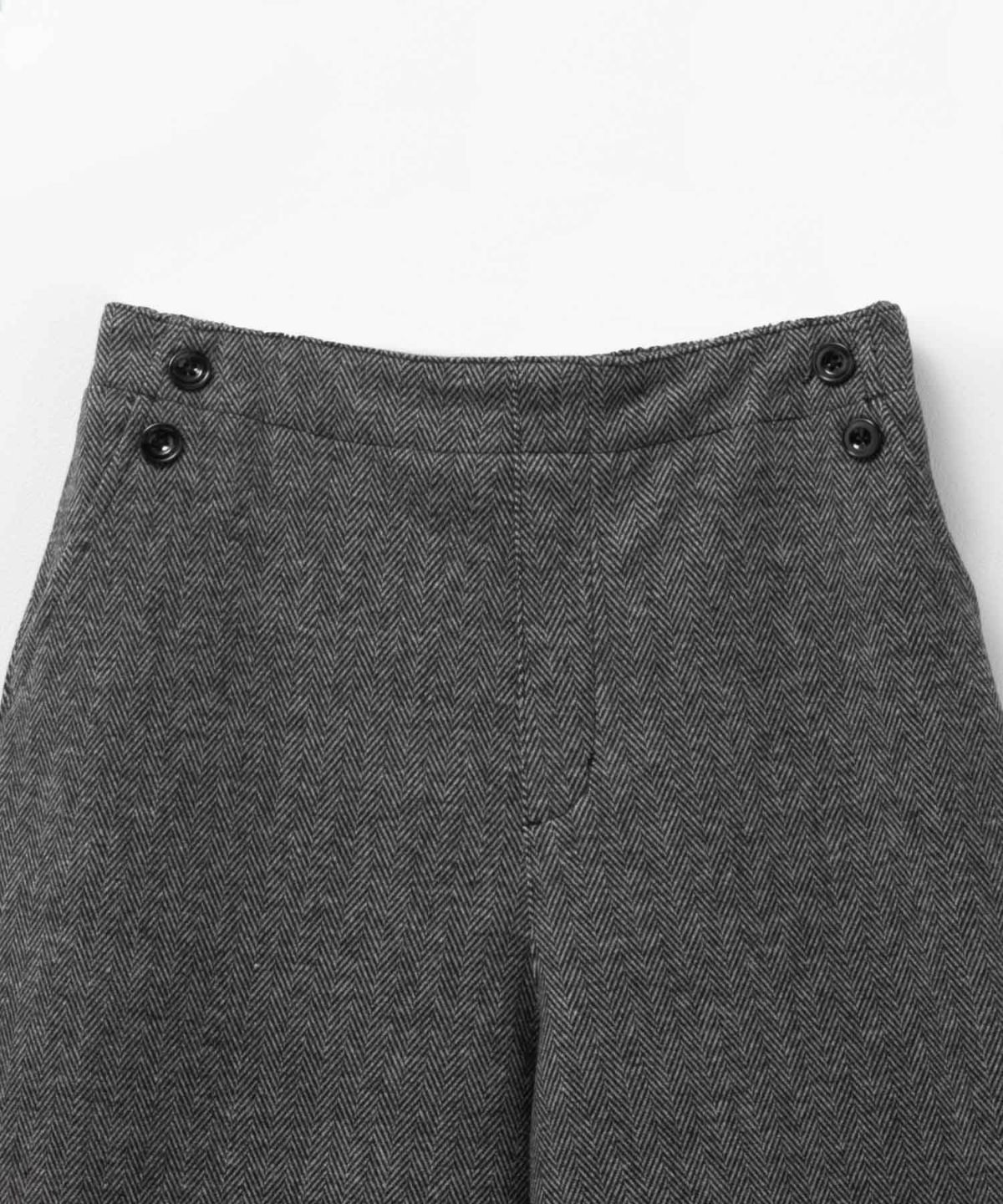 Howdy Marie ニットワイドクロップドパンツ レディース